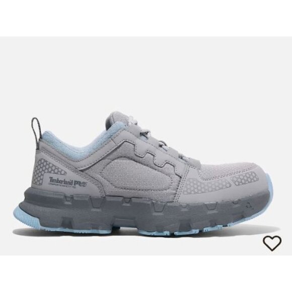 NEW Women's Timberland PRO Composite Toe Work Sneaker Gray Blue 7 Wide $125 [jb] - Picture 7 of 15